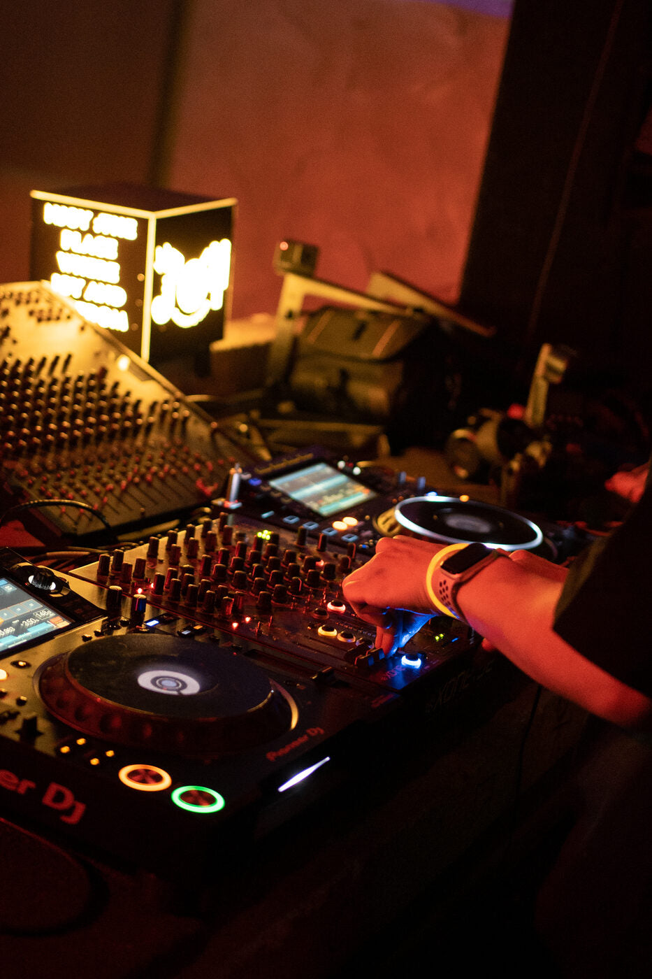 Euphoria Underground DJ booth