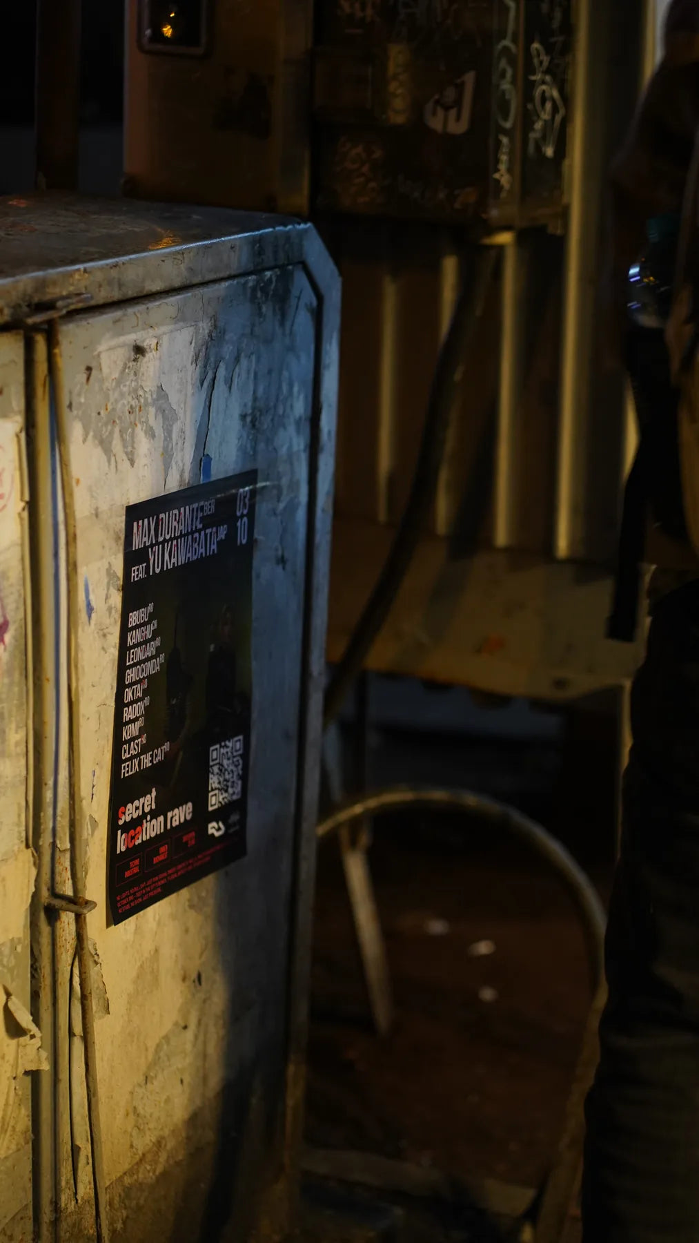 SECRET LOCATION RAVE #5 - Max Durante feat. Yu Kawabata +9 more DJs